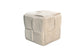 Pouf URBAN / Cord beige, dunkelgrün oder grau / Vollpolster / Hocker / B 40, H 40, T 40 cm