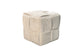 Pouf URBAN / Cord beige, dunkelgrün oder grau / Vollpolster / Hocker / B 40, H 40, T 40 cm