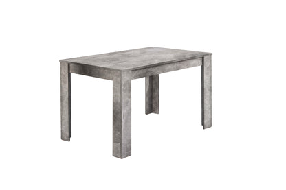 NEPAL Esstisch, Großer Tisch, Breite 120 cm, in Beton-Optik oder weiß