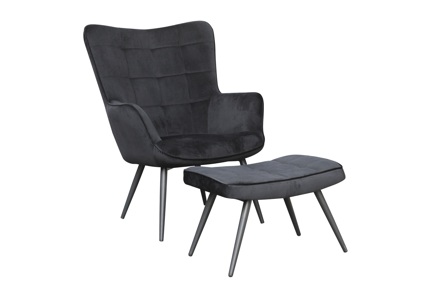 UTA Sessel, Gestell in schwarz, in – grün schwarz, sandfarben byLIVING grau, oder